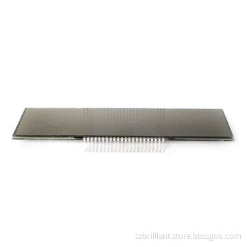 TN segment LCD display module, trans-flective, 148 x 61.5 x 2.8mm, OEM/ODM highly welcome